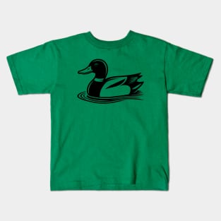 Swimming Duck Kids T-Shirt